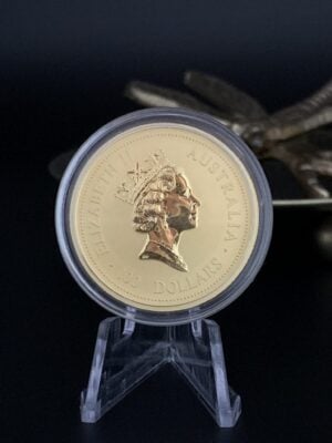 Tiger-Lunar-I-China-Australia-1998_2 Tiger Lunar I 1 oz China Australia Gold Gold Coin Image 2a
