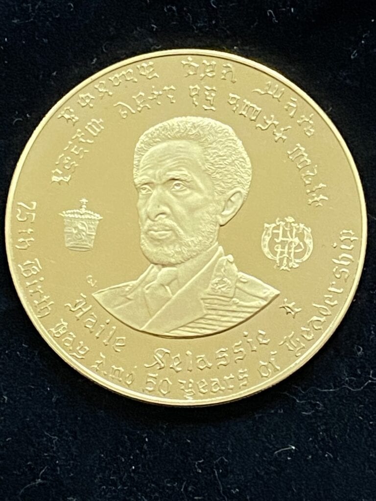 海尔·塞拉西 100 美元 1966 金币 埃塞俄比亚 埃塞俄比亚