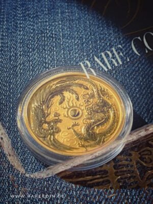 Dragon and Phoenix Perth Mint 2018 1 oz Gold Coin