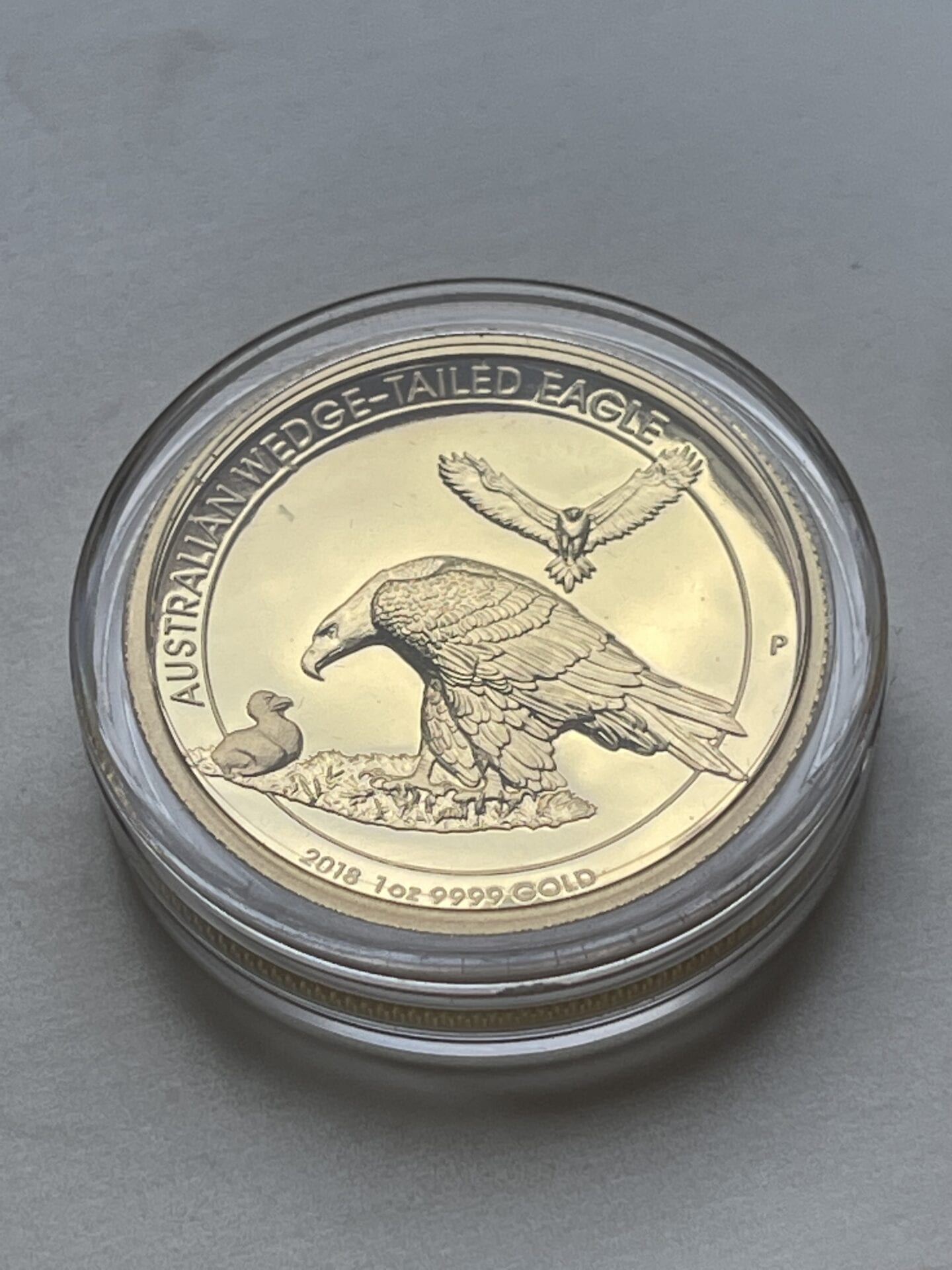 Gold Wedge Tailed Eagle 2018 1oz Perthmint