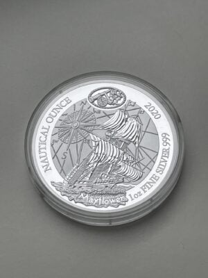 Moneta d'argento Nautical Rwanda 2020 Mayflower 1oz