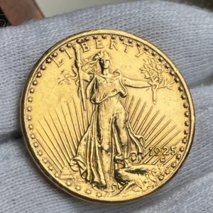 St. Gaudens Double Eagle 20 Dollar 1925