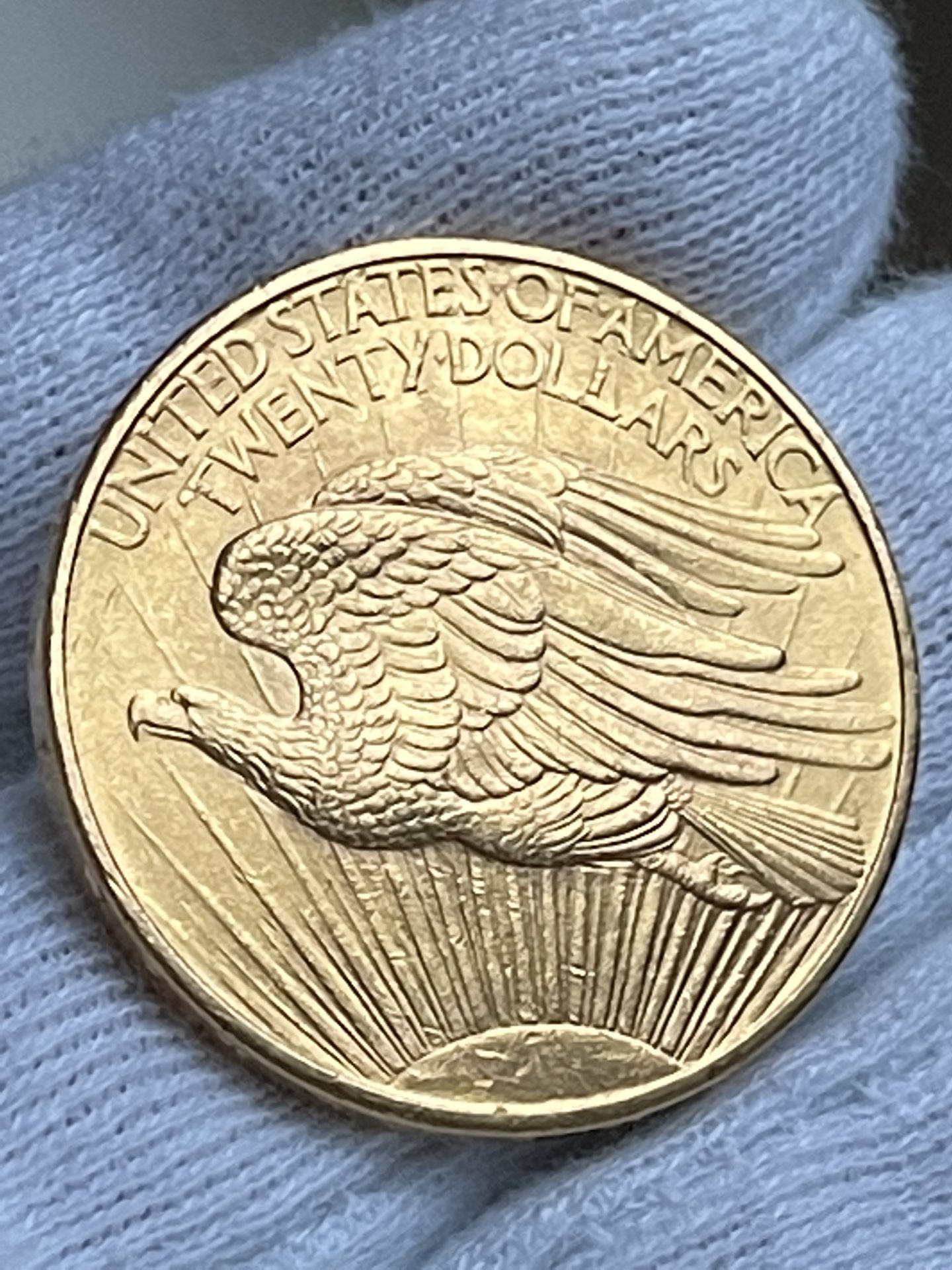 20 Dollar St Gaudens Double Eagle 1908