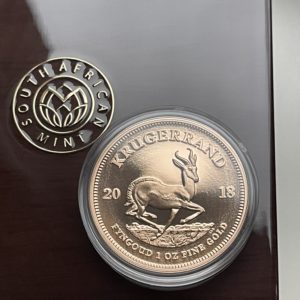 Krugerrand 2018 Pièce d'or épreuve numismatique de 1 oz