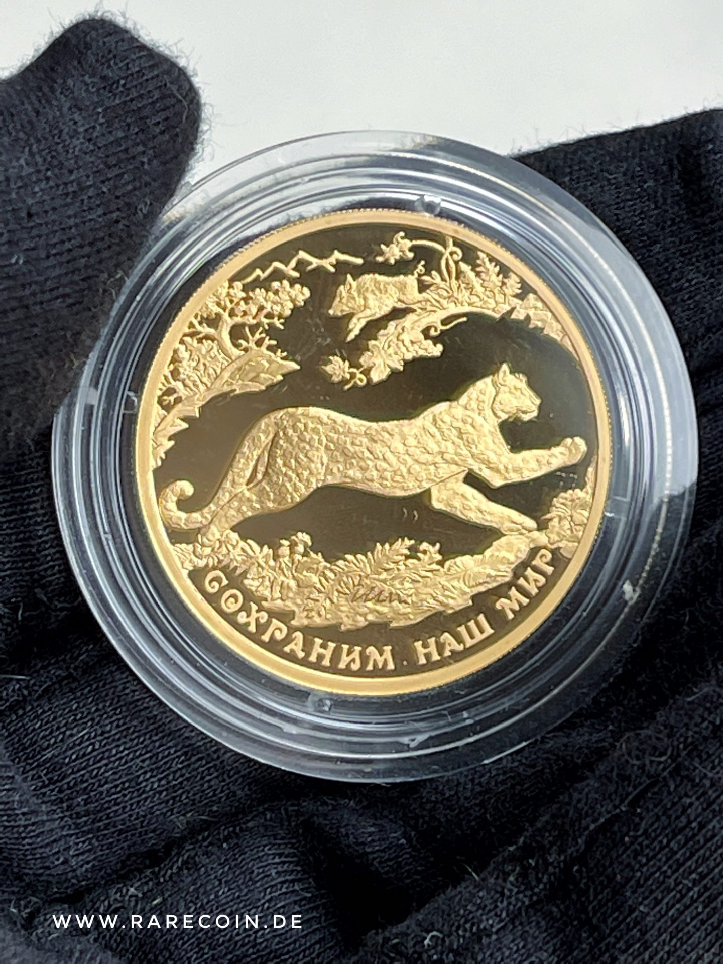 200 Rubel 2011 Leopard Russland Goldmünze