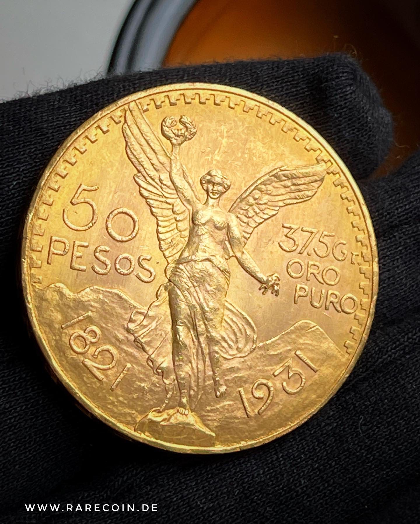 50 Pesos Centenario 1931 Mexiko