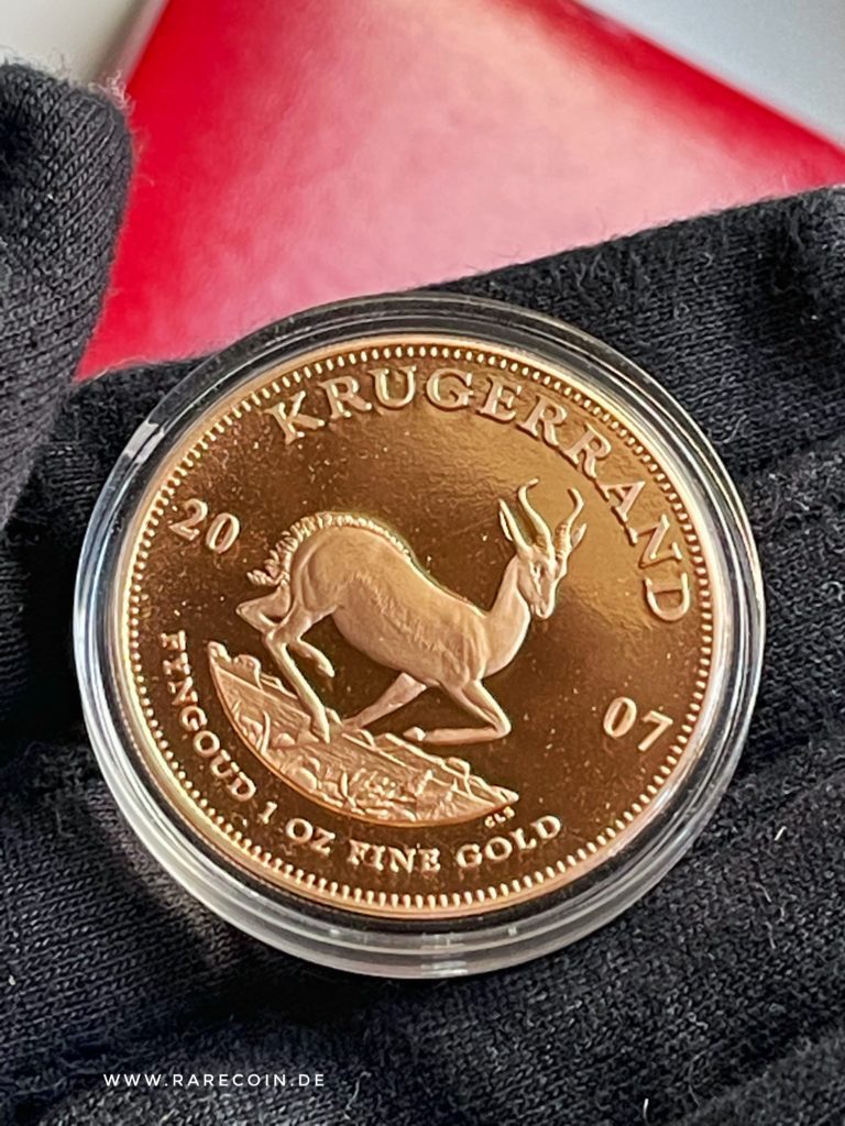 Krugerrand 2007 épreuve numismatique 1oz