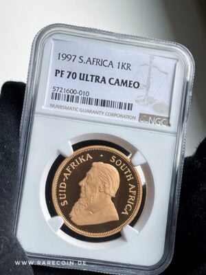 克鲁格兰 1997 1oz 精铸 NGC PF70 超级客串