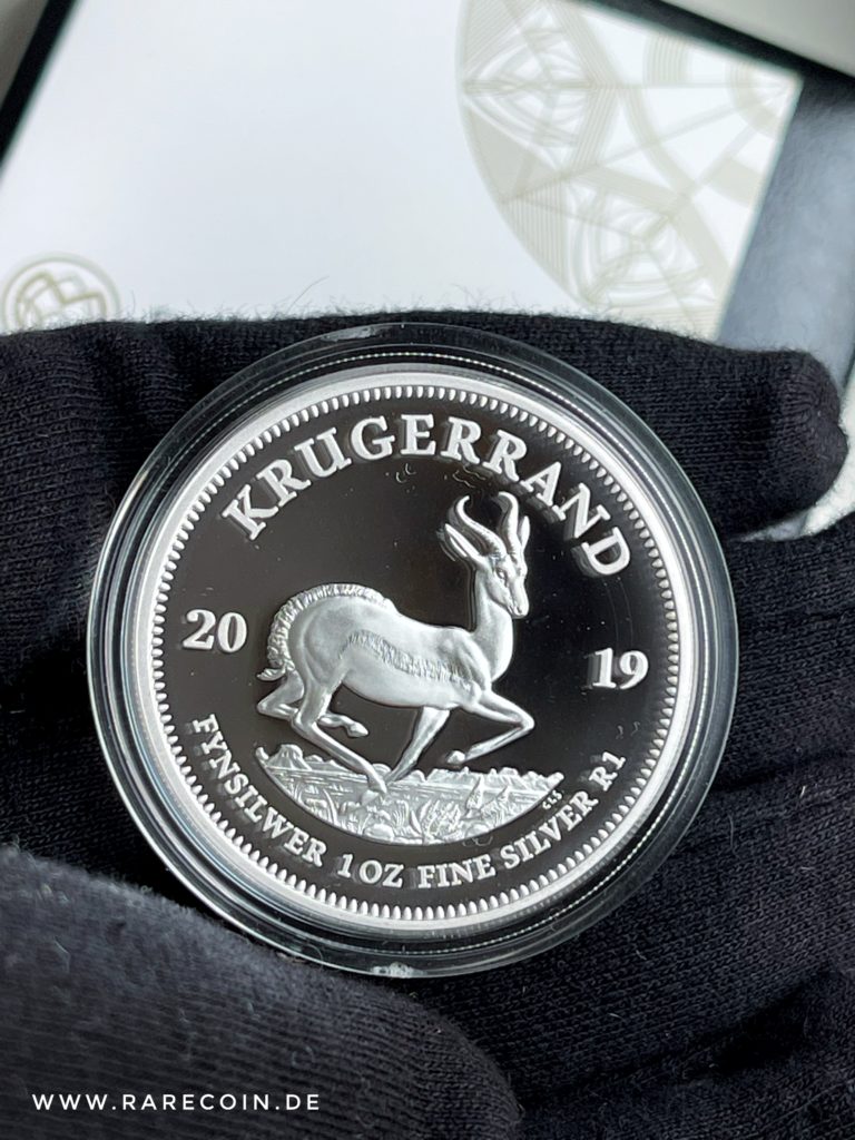 Moneda Krugerrand 1oz 2019 Plata
