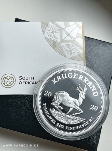 Krugerrand 2oz 2020 Silver