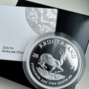 Krugerrand 2 onces 2021 Argent