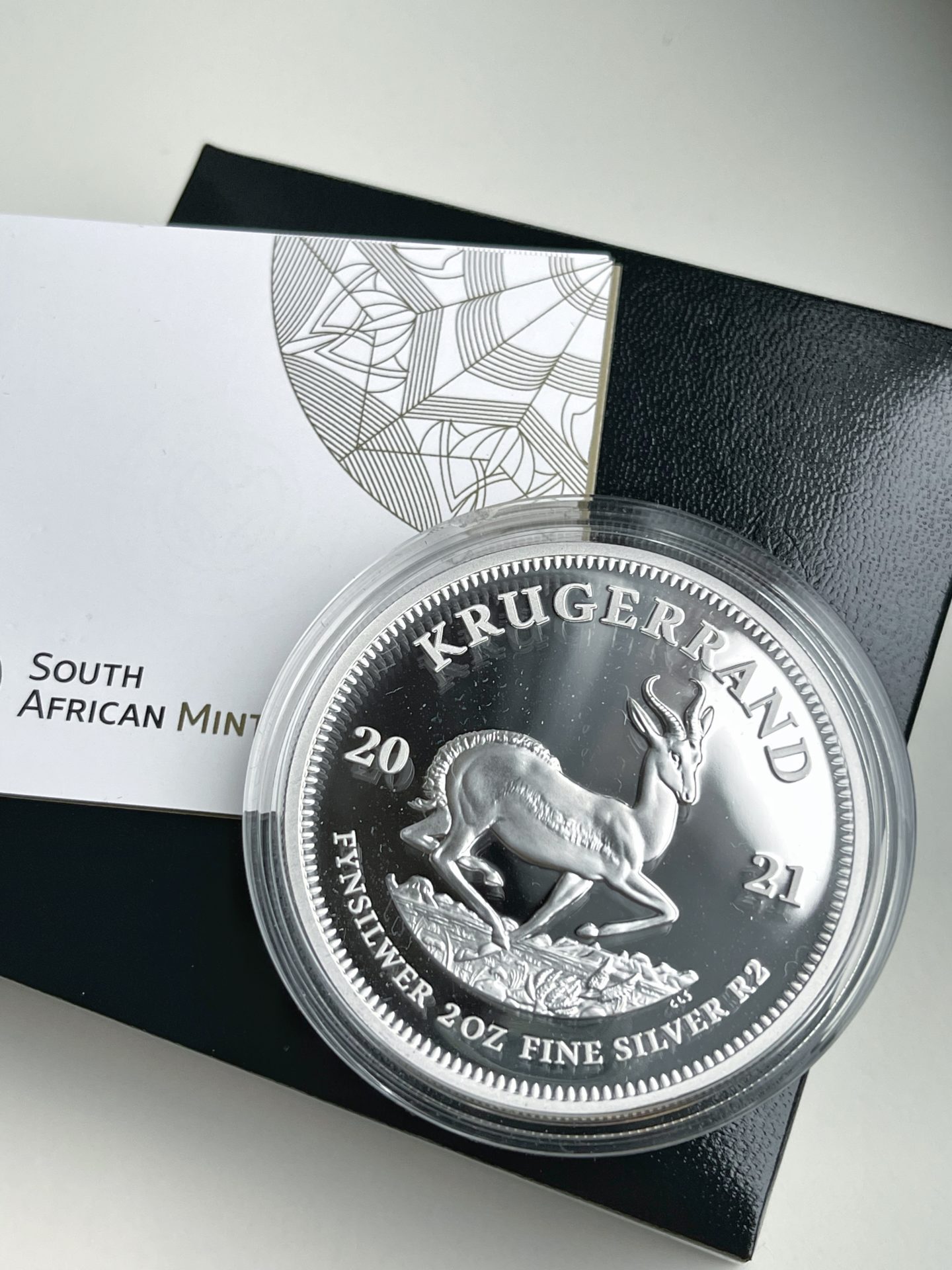 Krugerrand 2oz 2021 Silver