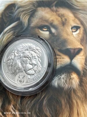 Big Five Lion 2022 1oz Silver