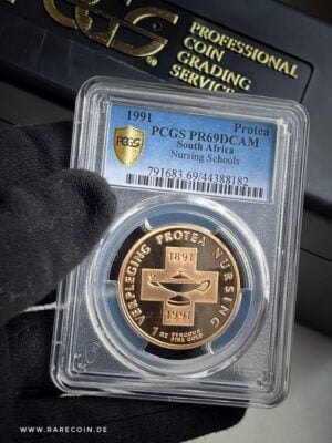 Protéa 1991 1oz PCGS PR69DCAM