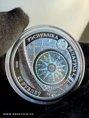 belarus-sailing-ship-dar-pomorza-2009-silver-coin_3 Belarus sailing ship Dar Pomorza 2009