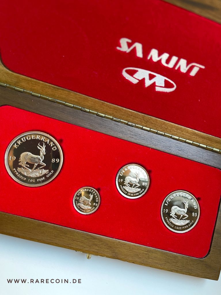 Крюгерранд GRC Set 1989 4 монеты