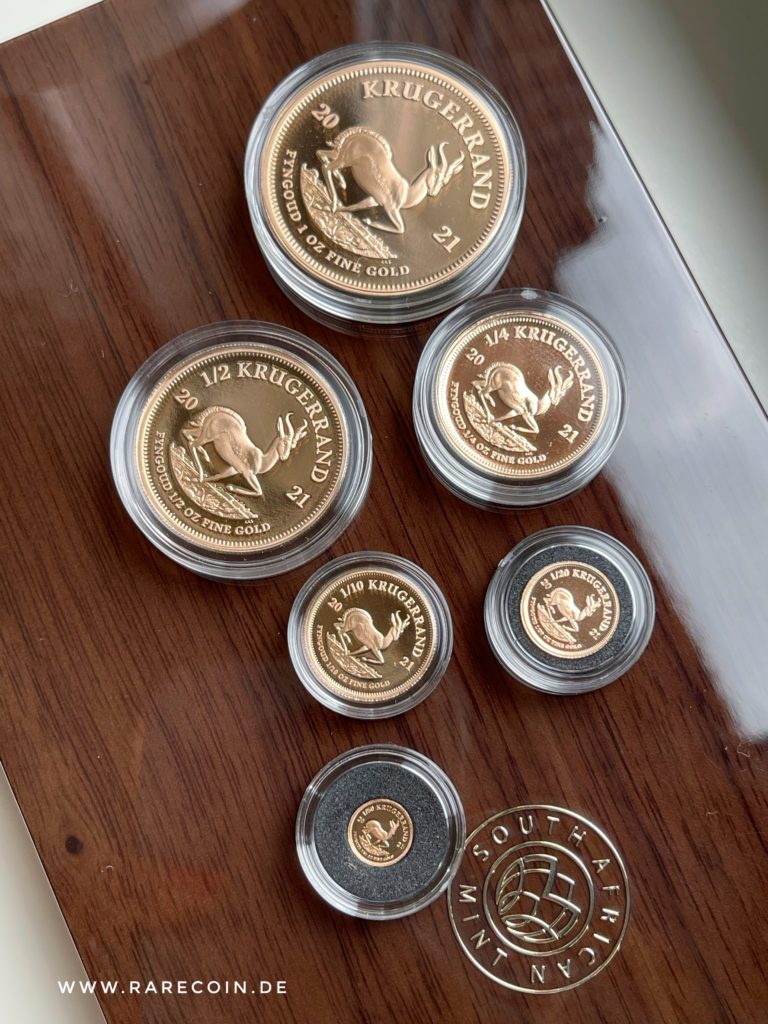 Krugerrand Prestige Set 2021 Набор из 6 монет