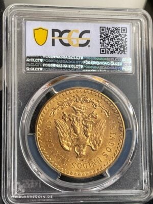 50比索-1946-百年-金币-ms63_2 50比索 1946年百年纪念金币