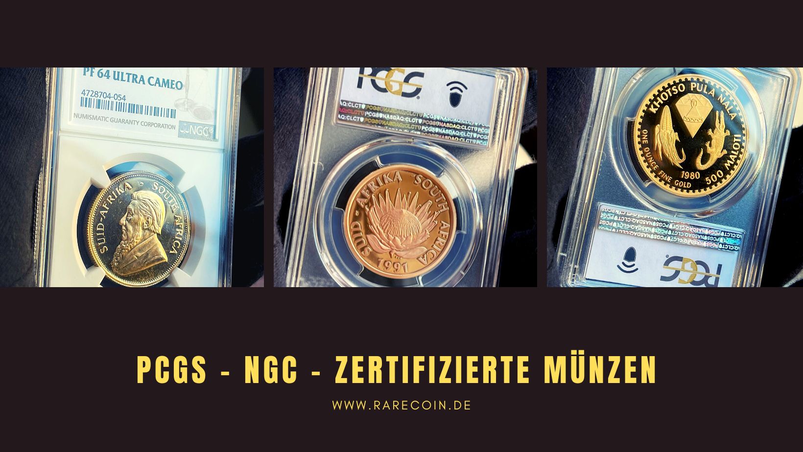 PCGS - NGC - Certified coins - RareCoin