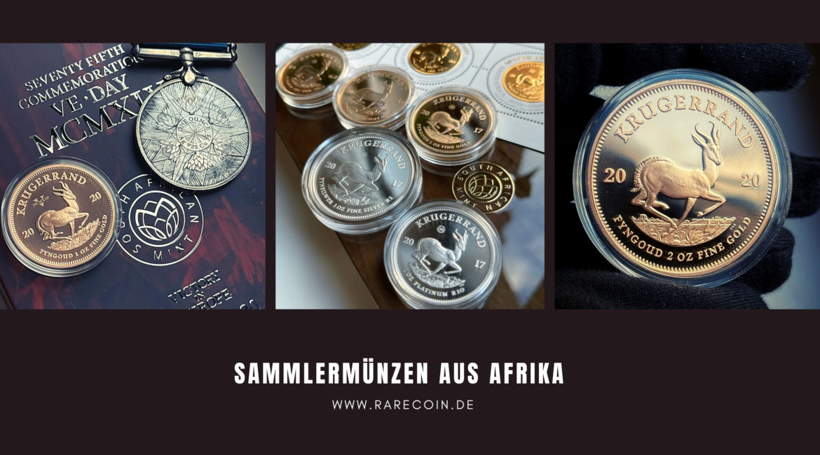 Sammlermünzen aus Afrika
