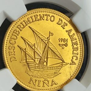 100 песо Куба Нина 1981