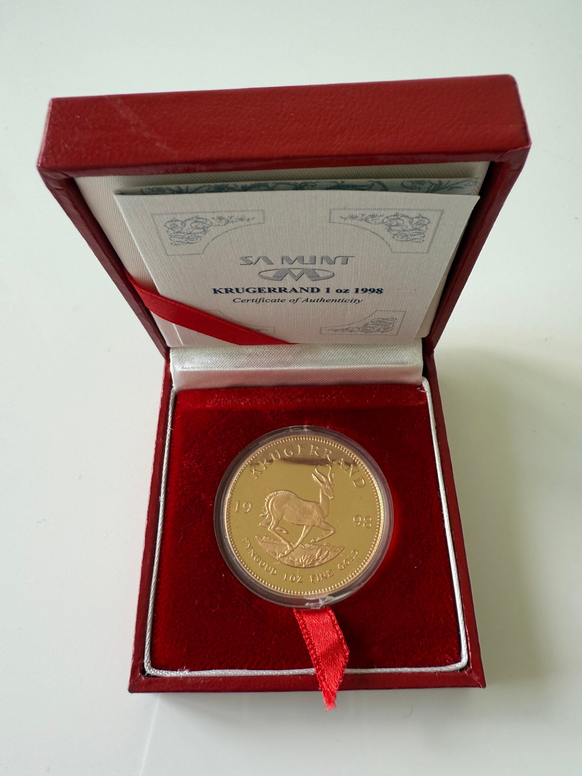 ザ・グリード('98米) レア South Africa - Krugerrand - 1998