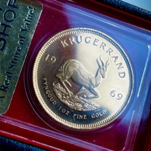 Moneda de oro Krugerrand 1969