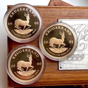 Set collezione Krugerrand 1999-2001