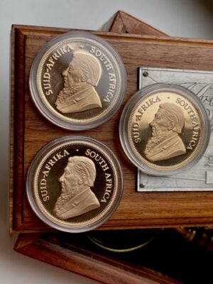 Kruegerrand-1999-2000-2001-collection-set-gold_2 克鲁格兰收藏套装 1999-2001