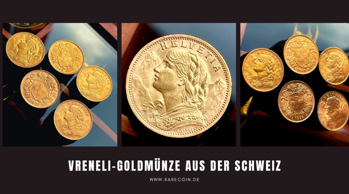 Vreneli gold coins