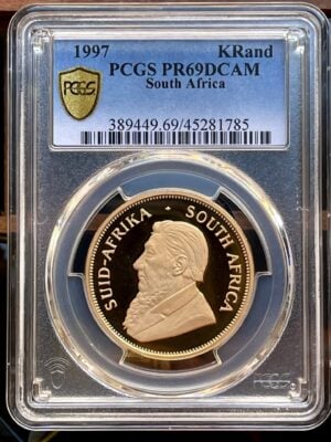 克鲁格兰 1997 1oz PCGS PR69 DCAM