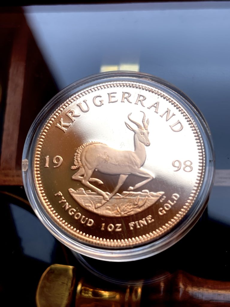 Krugerrand 1998 épreuve numismatique 1 oz