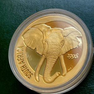 Natura Elephant 1996 1oz Gold