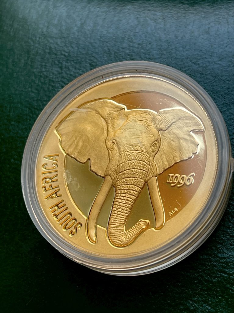 Natura Elefante 1996 1oz Oro