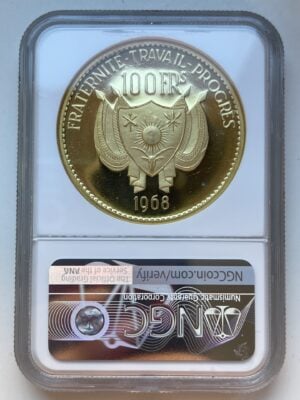 100法郎-尼日尔-1968-迪奥里-哈马尼-NGC-PR67-ucam_3 100法郎 尼日尔 1968 迪奥里·哈马尼 PR67 超客串 NGC