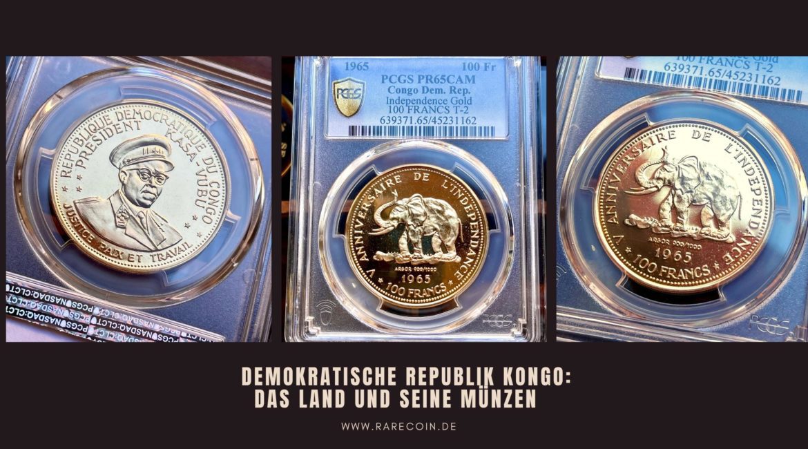 Demokratische Republik Kongo - Land und Münzen