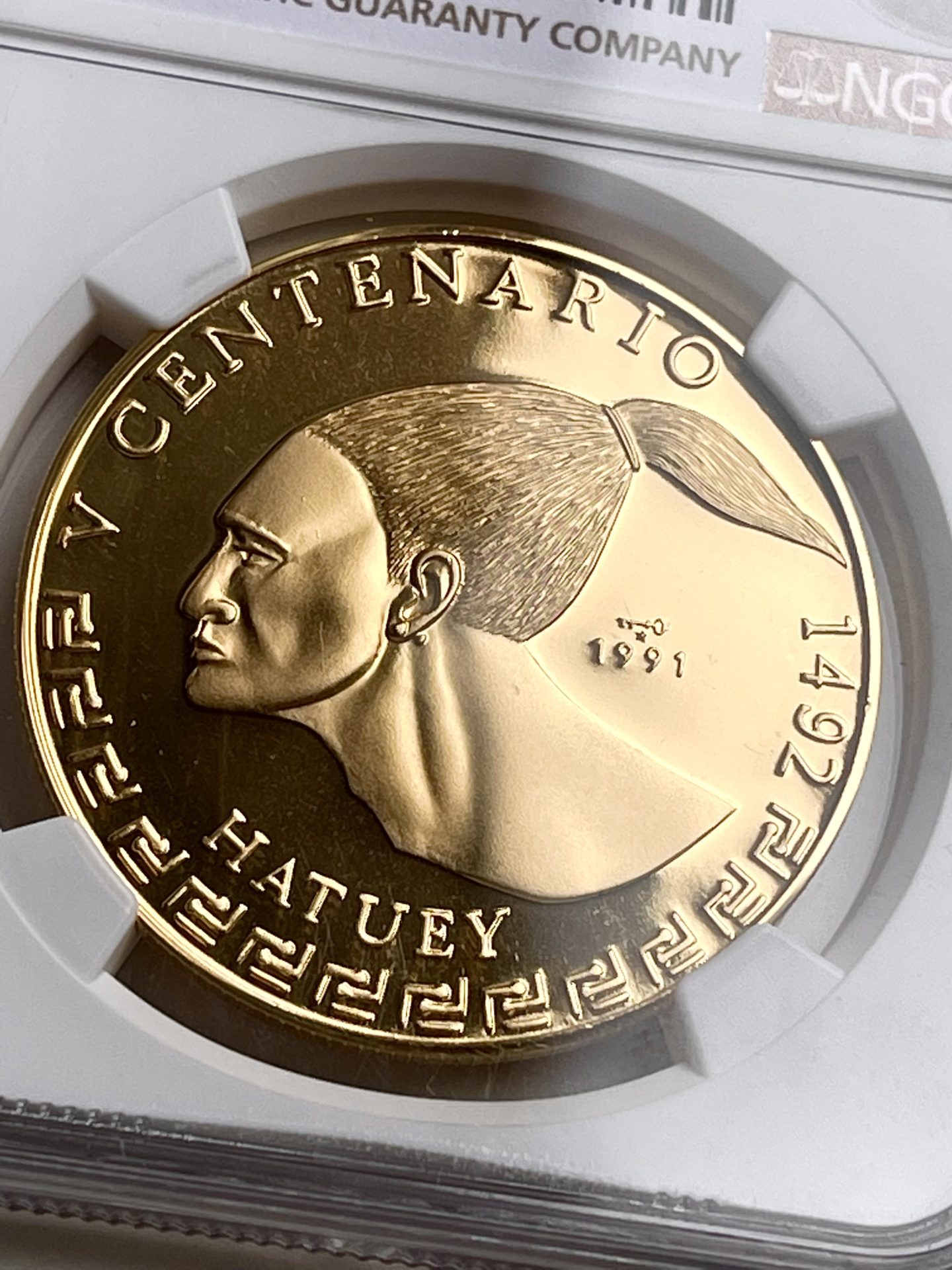 Cuba 100 Pesos 1991 Hatuey NGC PF68 UCAM