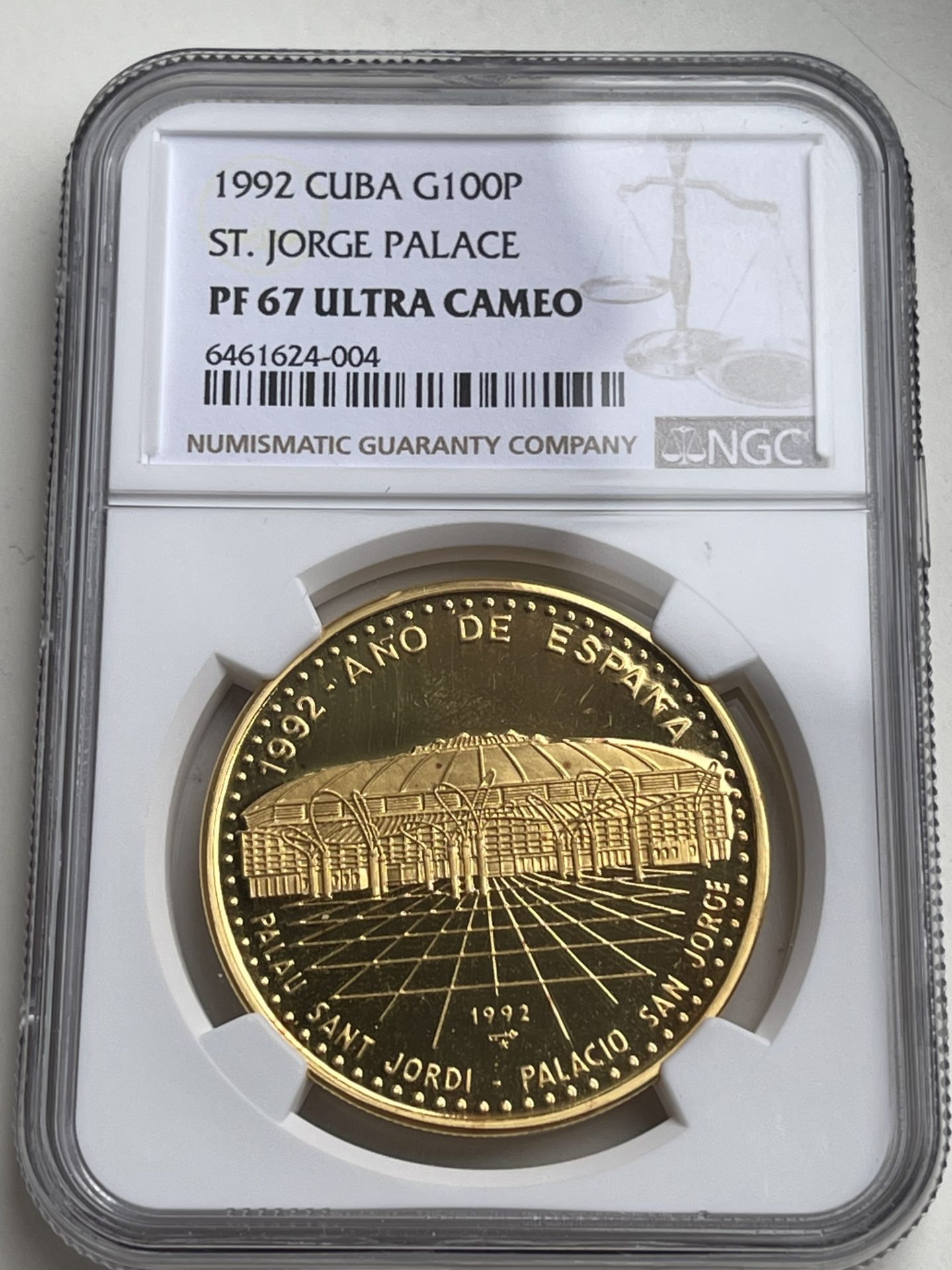 Cuba 100 Pesos 1992 Sankt Georg Palast