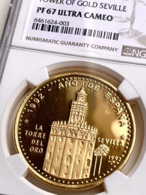 Cuba 100 Pesos 1992 Sevilla Torre de Oro
