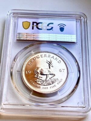 克鲁格兰-1967-1盎司-证明-PCGS-ms65_8 克鲁格兰 1967 MS65