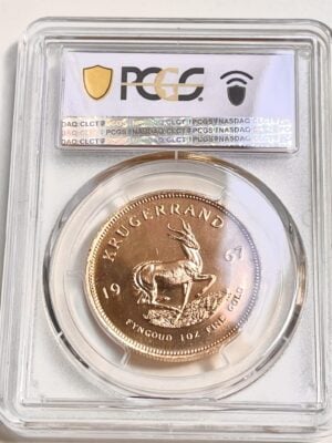 克鲁格朗-1967-1盎司-PCGS-ms66_5 克鲁格兰1967年 MS66