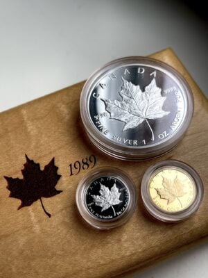 1989 Canada Commemorative Maple Leaf Ausgabe