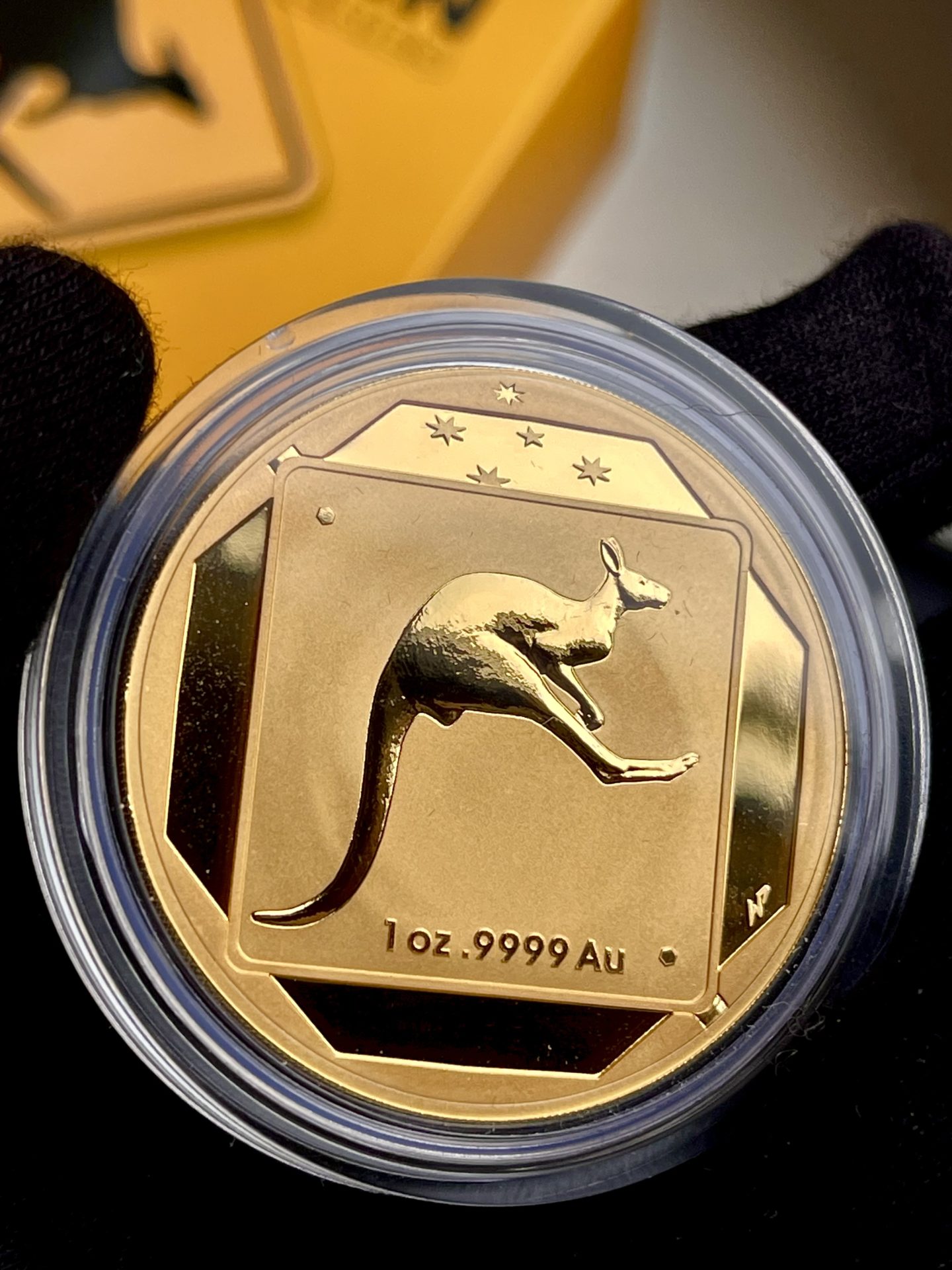 Australien Kangaroo Roadsign 2013 1oz Gold