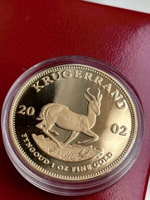 克鲁格兰 1oz 2002 金质证明