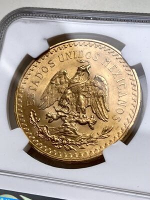 mexico-1943-50-pesos-centenario-ngc-ms64_3 Centenario 50 Pesos 1943 NGC MS64
