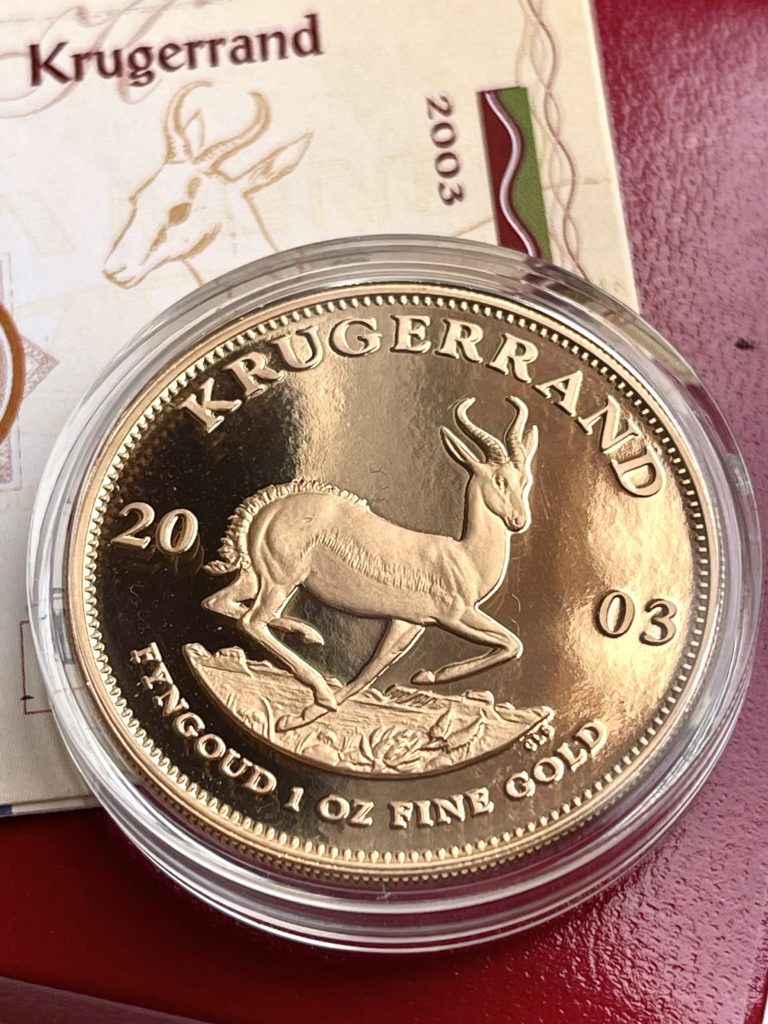 Krugerrand 2003 1 oz d'or