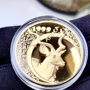 自然捻羚羊 1999 SA 造币厂