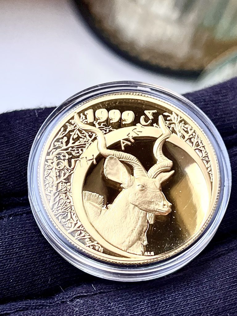 自然捻羚羊 1999 SA 造币厂