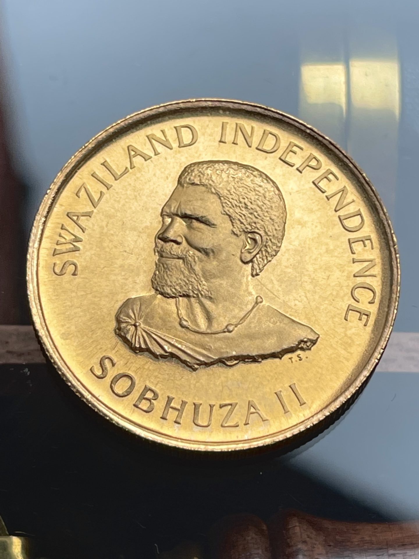 Swaziland 1968 1 Lilangeni Sobhuza II - Independence Issue
