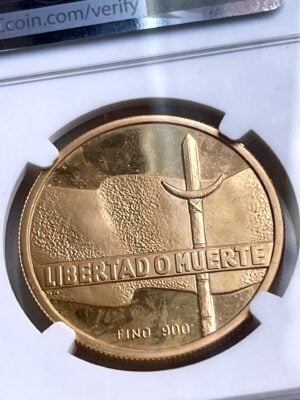 uruguay-movimiento-revolucionario-150-aniversario-5-nuevos-pesos-1975-ngc-pf66-ultra-cameo_4 Uruguay Movimiento Revolucionario 150 Años 1975 NGC PF66 UCAM